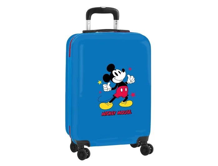 Safta Trolley Cabina 20'' Mickey Mouse Azul Marino