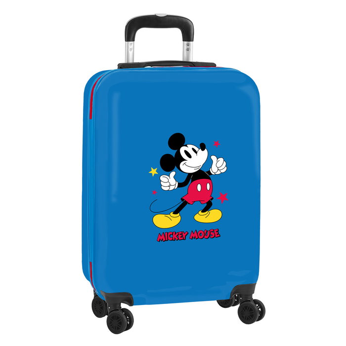 Safta Trolley Cabina 20'' Mickey Mouse Azul Marino
