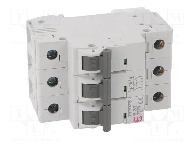 ETI POLAM ETIMAT 6 3P B32 Interruptor Magnetotérmico 32A 6kA