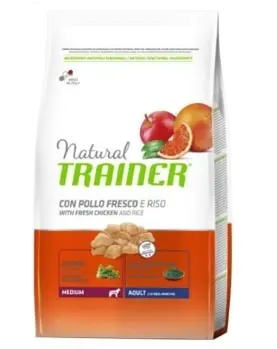 Natural Trainer Pienso para Perro Adulto Raza Mediana Sabor Pollo 12kg Natural Trainer Pienso para Perro Adulto Raza Mediana Sabor Pollo 12kg