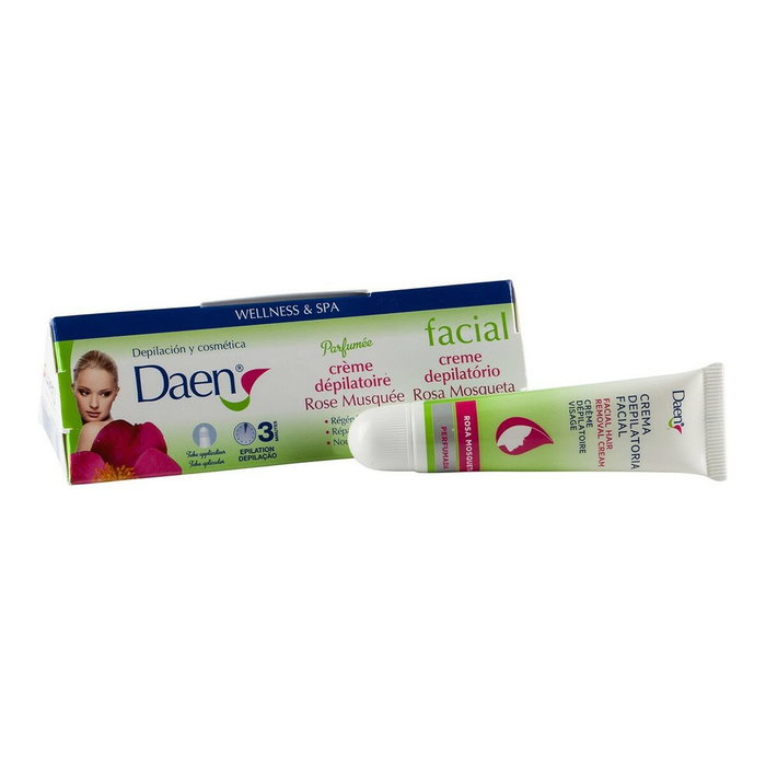 Daen Crema Facial Depiladora Rosa Mosqueta 15 ml