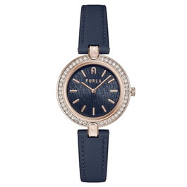 Furla WW00002006L3 con correa de cuero azul