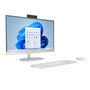 HP Ordenador All-in-One 24-cr0159ns, Pantalla FHD 23.8", Intel Core i3-1315U, 8GB RAM, SSD 512GB NVMe, Wi-Fi 6, Teclado y Ratón Inalámbricos, Color Blanco Caracola