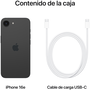 Apple iPhone 16e 256GB Negro