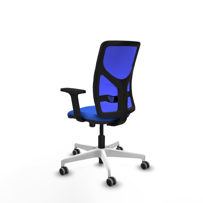 PIQUERAS Y CRESPO Silla de oficina Motilla Azul con Mecanismo Sincro/Traslack PIQUERAS Y CRESPO Silla de oficina Motilla Azul con Mecanismo Sincro/Traslack