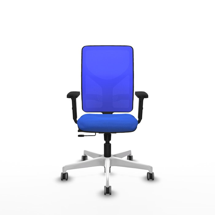 PIQUERAS Y CRESPO Silla de oficina Motilla Azul con Mecanismo Sincro/Traslack PIQUERAS Y CRESPO Silla de oficina Motilla Azul con Mecanismo Sincro/Traslack