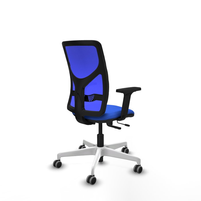 PIQUERAS Y CRESPO Silla de oficina Motilla Azul con Mecanismo Sincro/Traslack PIQUERAS Y CRESPO Silla de oficina Motilla Azul con Mecanismo Sincro/Traslack