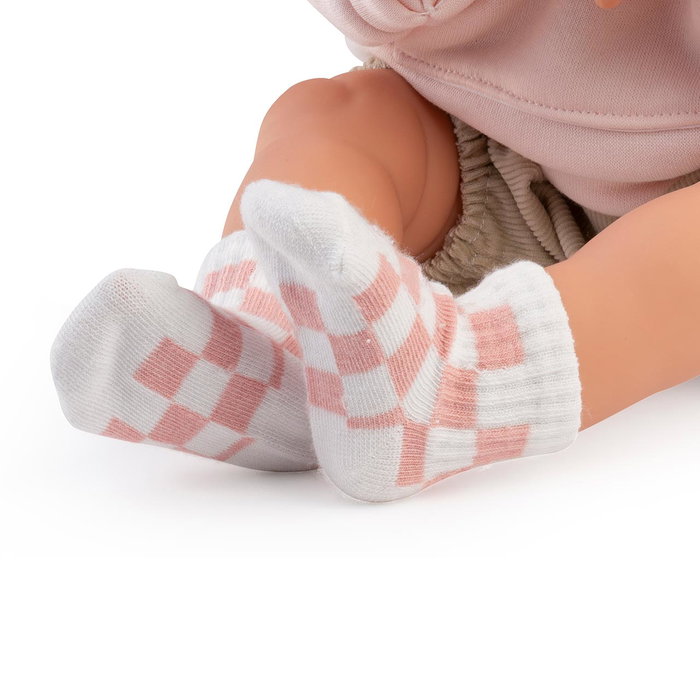 Muñecas Antonio Juan Muñeca Babydoo Posturitas Urban 18313 Articulada 50 cm, idiomas: English, francés, alemán, portugués, español