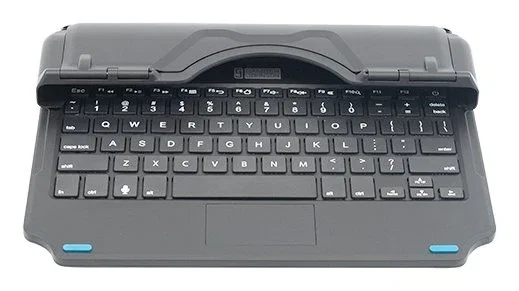 Gamber-Johnson 7160-1872-00 Teclado QWERTY Inglés con Touchpad Negro