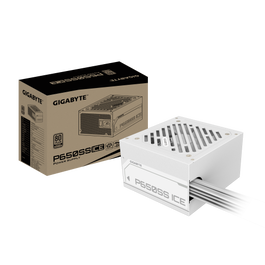 Gigabyte P650SS ICE 650W 80 Plus Silver PCIe 5.0 ATX 3.0 Fuente Alimentación 120mm EU