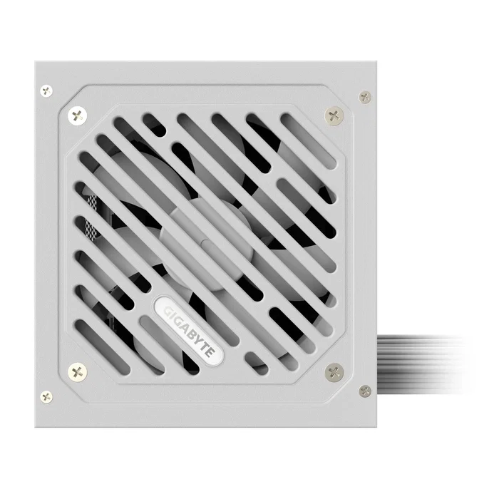 Gigabyte P650SS ICE Fuente de Alimentación ATX 650W 80 PLUS Silver, ATX 3.0 Compatible con PCIe 5.0, Ventilador 120mm FDB, Cables Planos, Color Blanco