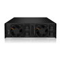 ICY BOX IB-2242U2K Bandeja para 4x SSD NVMe U.2 de 2,5 pulg. (6-15 mm) para 1x bahía de 5,25 pulg.