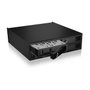 ICY BOX IB-2242U2K Bandeja para 4x SSD NVMe U.2 de 2,5 pulg. (6-15 mm) para 1x bahía de 5,25 pulg.