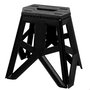 Aktive Taburete plegable camping extraresistente 150 kg con asa transporte 41x33x39 cm