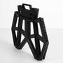 Aktive Taburete plegable camping extraresistente 150 kg con asa transporte 41x33x39 cm