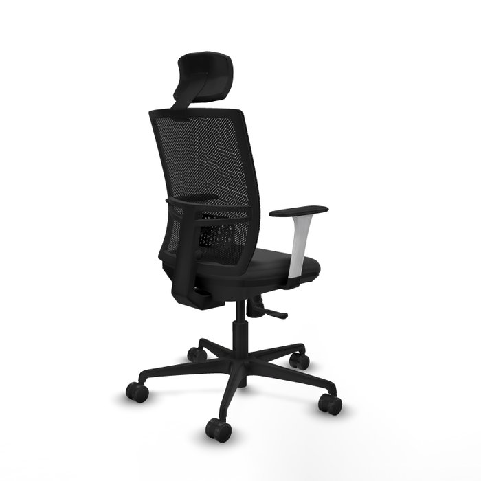 PIQUERAS Y CRESPO Silla de oficina Yunquera con mecanismo Sincro, Gris oscuro y Negro PIQUERAS Y CRESPO Silla de oficina Yunquera con mecanismo Sincro, Gris oscuro y Negro