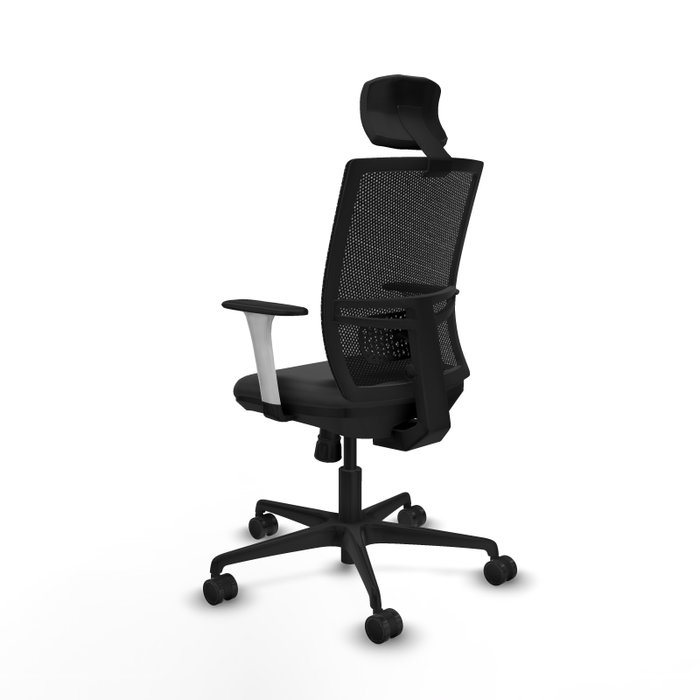 PIQUERAS Y CRESPO Silla de oficina Yunquera con mecanismo Sincro, Gris oscuro y Negro PIQUERAS Y CRESPO Silla de oficina Yunquera con mecanismo Sincro, Gris oscuro y Negro