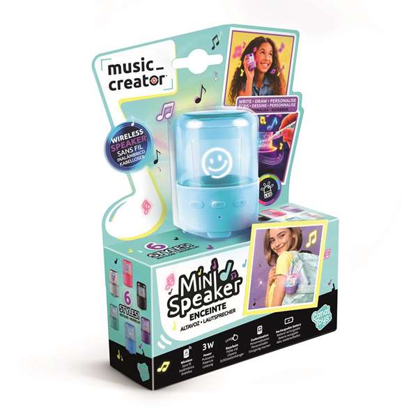 Canal Toys Mini Altavoz inalámbrico con luces LED