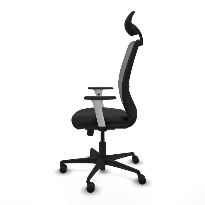 PIQUERAS Y CRESPO Silla de oficina Zulema con mecanismo Sincro, Negro y Gris PIQUERAS Y CRESPO Silla de oficina Zulema con mecanismo Sincro, Negro y Gris