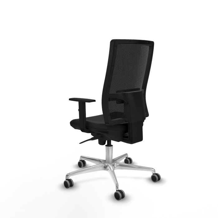 PIQUERAS Y CRESPO Silla de oficina Horna con Mecanismo Sincro y Similpiel Negro PIQUERAS Y CRESPO Silla de oficina Horna con Mecanismo Sincro y Similpiel Negro