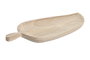 DKD Home Decor Centro de Mesa Hoja Paulownia Marrón