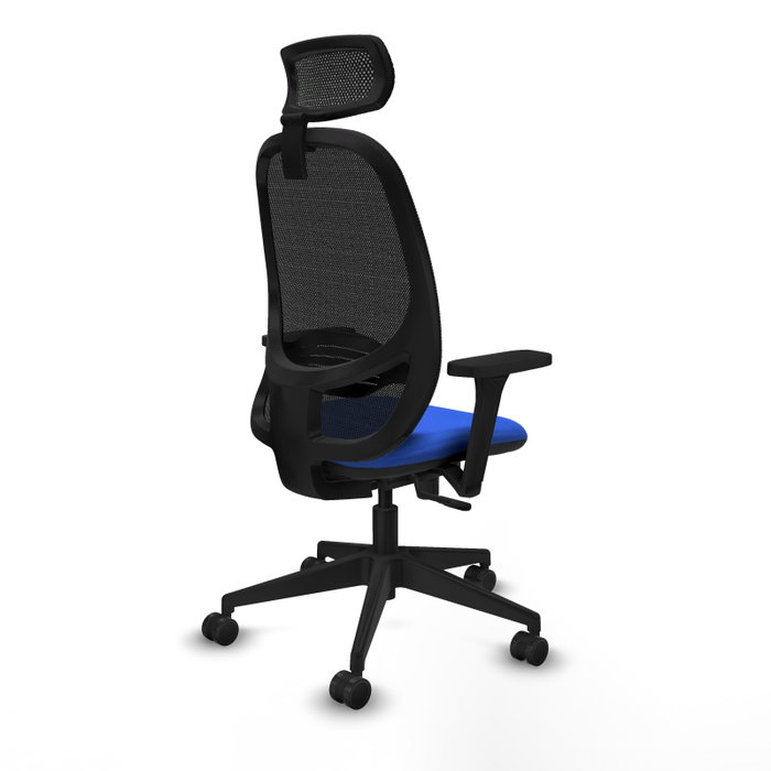 PIQUERAS Y CRESPO Silla de oficina Cilanco Azul y Negro