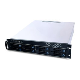 Fantec SRC-2080X07-12G/6G-BCE 2HE 8xSAS&SATA (sin fuente de alimentación)