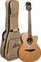 LAG Guitarra Clásica HyVibe H2 10 A/E Cutaway con Cuerdas de Nylon