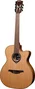 LAG Guitarra Clásica HyVibe H2 10 A/E Cutaway con Cuerdas de Nylon