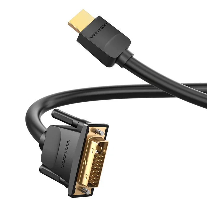 Vention Cable Conversor ABFBG HDMI Macho a DVI-D Macho 1,5m Negro Vention Cable Conversor ABFBG HDMI Macho a DVI-D Macho 1,5m Negro