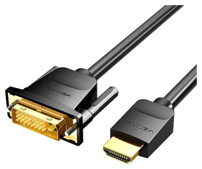 Vention Cable Conversor ABFBG HDMI Macho a DVI-D Macho 1,5m Negro Vention Cable Conversor ABFBG HDMI Macho a DVI-D Macho 1,5m Negro