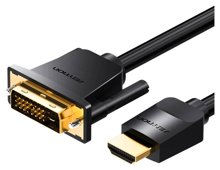 Vention Cable Conversor ABFBG HDMI Macho a DVI-D Macho 1,5m Negro Vention Cable Conversor ABFBG HDMI Macho a DVI-D Macho 1,5m Negro