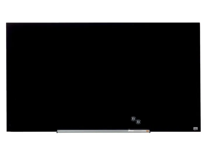 Nobo Pizarra Cristal Magnética Impression Pro Negra 1260x711 mm