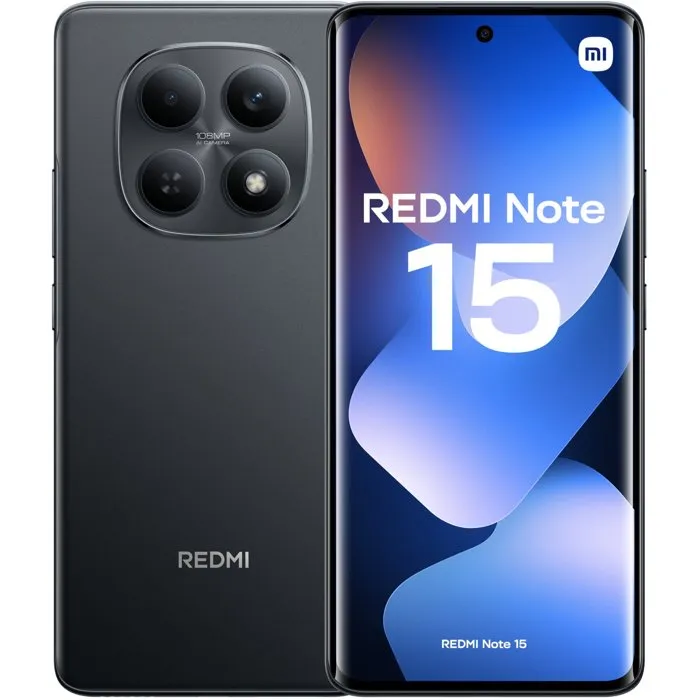 Xiaomi Redmi Note 15 6GB RAM 128GB Negro