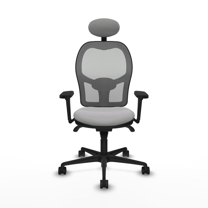 PIQUERAS Y CRESPO Silla de oficina Jorquera con mecanismo Sincro, Gris PIQUERAS Y CRESPO Silla de oficina Jorquera con mecanismo Sincro, Gris