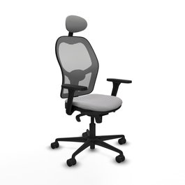 PIQUERAS Y CRESPO Silla de oficina Jorquera con mecanismo Sincro, Gris