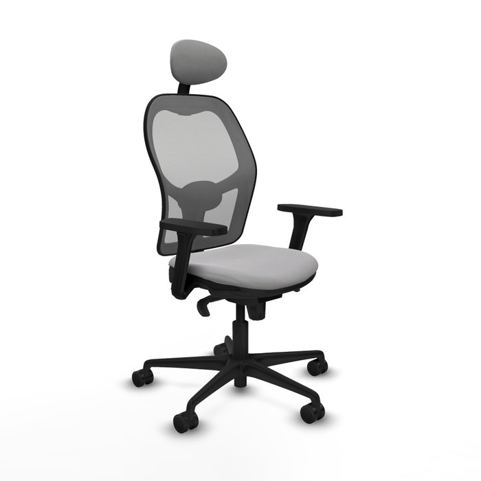 PIQUERAS Y CRESPO Silla de oficina Jorquera con mecanismo Sincro, Gris PIQUERAS Y CRESPO Silla de oficina Jorquera con mecanismo Sincro, Gris