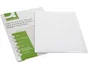 Q-Connect Vinilo Adhesivo A4 Blanco Mate para Impresoras Inkjet - Pack de 20 Hojas - Etiquetas Imprimibles