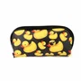 Oh My Pop Neceser Jelly Pequeño Cuac Amarillo, Gran Capacidad Interna, Cremallera Superior, Forro Interior, Para Cosméticos y Cuidado Personal