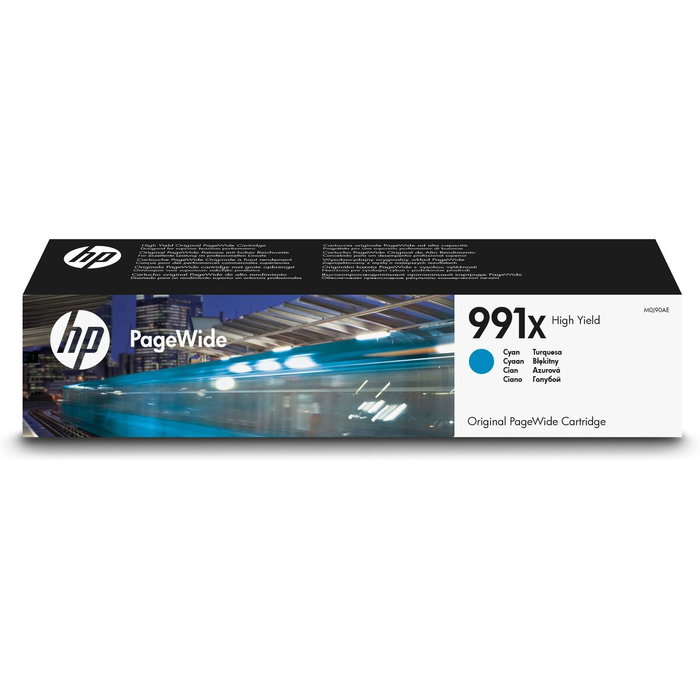 HP Cartucho de tinta 991X Cian XL