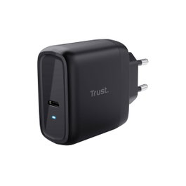 Trust Maxo 65W Universal con USB-C y cable de 2m, Negro