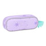Portatodo Doble Frozen Spirit Lila 21 x 8 x 6 cm