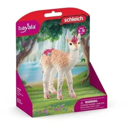 Schleich Figura de Unicornio Llama - Figura divertida y duradera con cuerno brillante para niños y niñas - SCH70743