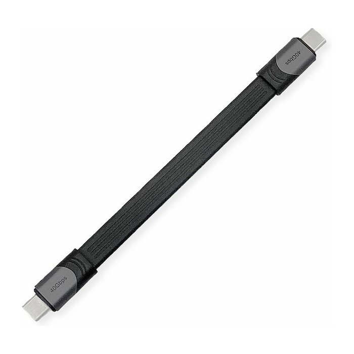 ROLINE Cable USB4 Gen 3x2 USB C a USB C 40 Gbit/s Negro ROLINE Cable USB4 Gen 3x2 USB C a USB C 40 Gbit/s Negro