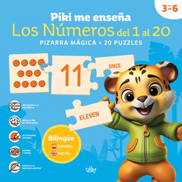 DALY, Piki me enseña los números del 1 al 20 - AA.VV.