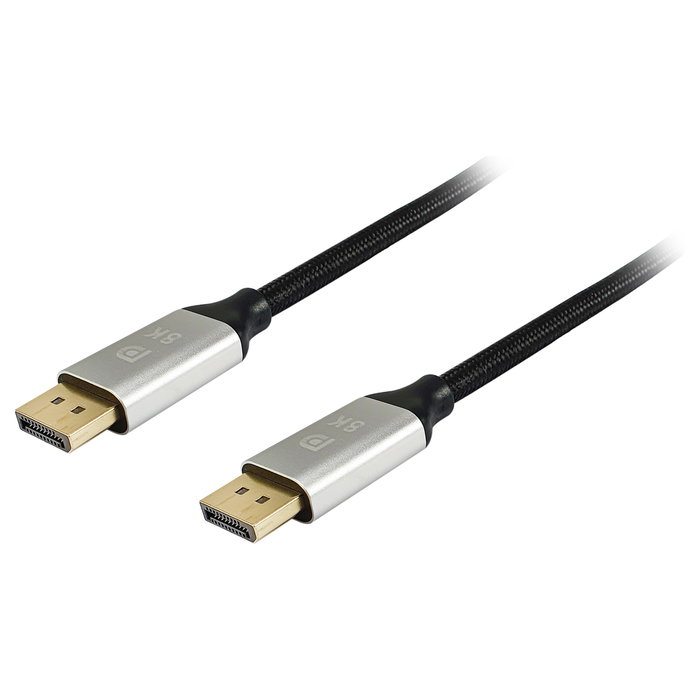 Equip Cable DisplayPort 1.4 Macho/Macho 5.0m 8K/60Hz HDCP Premium Equip Cable DisplayPort 1.4 Macho/Macho 5.0m 8K/60Hz HDCP Premium