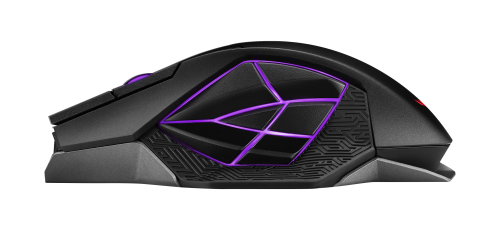 Asus ROG Spatha X Ratón Gaming RF Wireless+USB Type-A Óptico 19000 DPI Negro 90MP0220-BMUA00