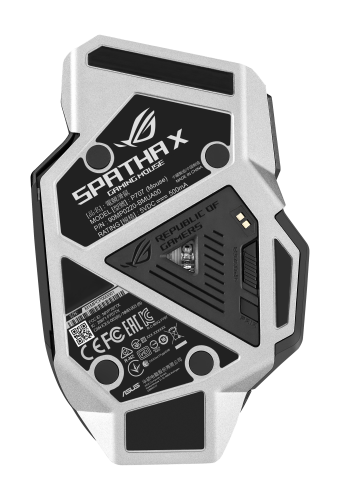 Asus ROG Spatha X Ratón Gaming RF Wireless+USB Type-A Óptico 19000 DPI Negro 90MP0220-BMUA00
