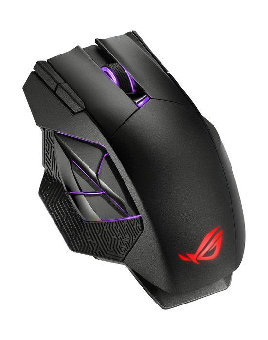 ASUS ROG Spatha X Ratón Gaming Inalámbrico 19000 DPI Negro