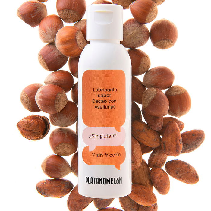 Platanomelón Lubricante de Sabores Cacao con Avellanas a base de agua 50 ml